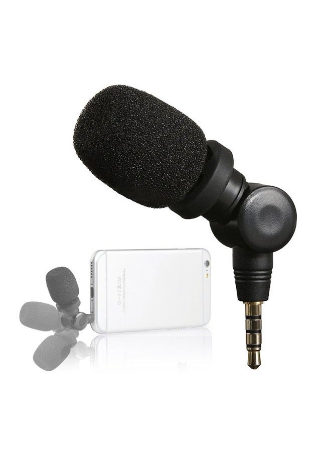 Saramonic SmartMic Mini Condenser Flexible Microphone for Smartphones,Vlogging Microphone for iPhone and YouTube Video, Mic for iOS Apple iPhone 7 7s 8 X 11 6 6s iPad and Android Phone - Image 1